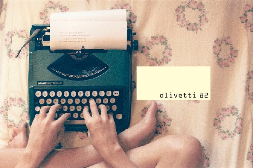 Olivetti 82 - Aforismos, sublimações e outras bobagens - Por Talita Garça