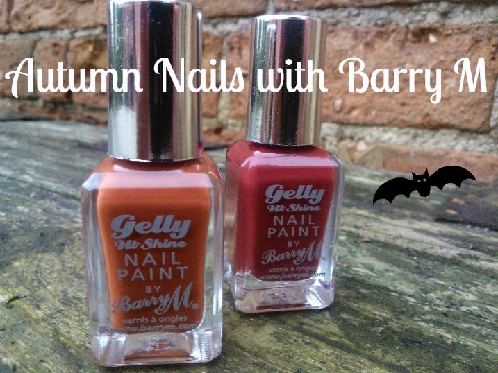 Barry M Gelly autumn/winter nails Paprika Chilli