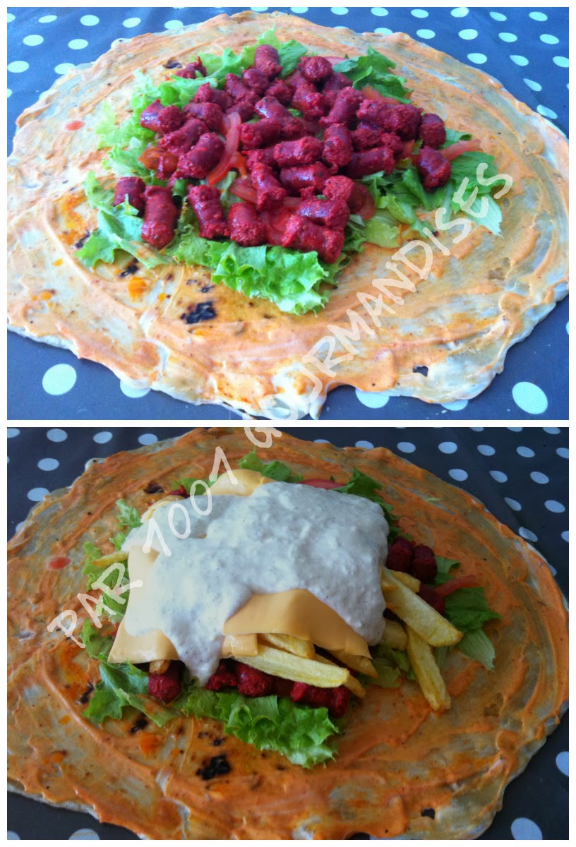 1001 Gourmandises Tacos 100 maison à la sauce gruyère