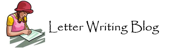 Letter Writing Blog