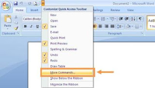 Auto Summary Tools pada Microsoft Word