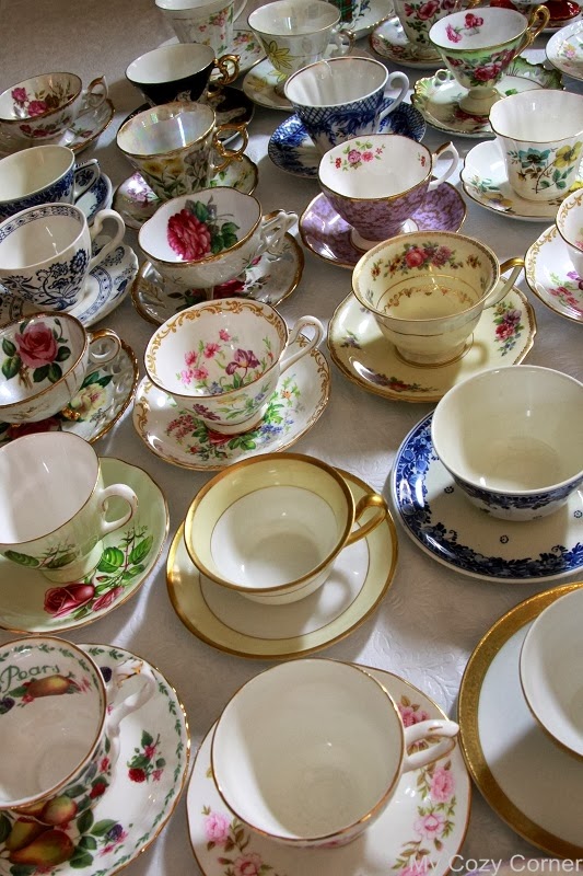My Cozy Corner Collecting Tea Cups
