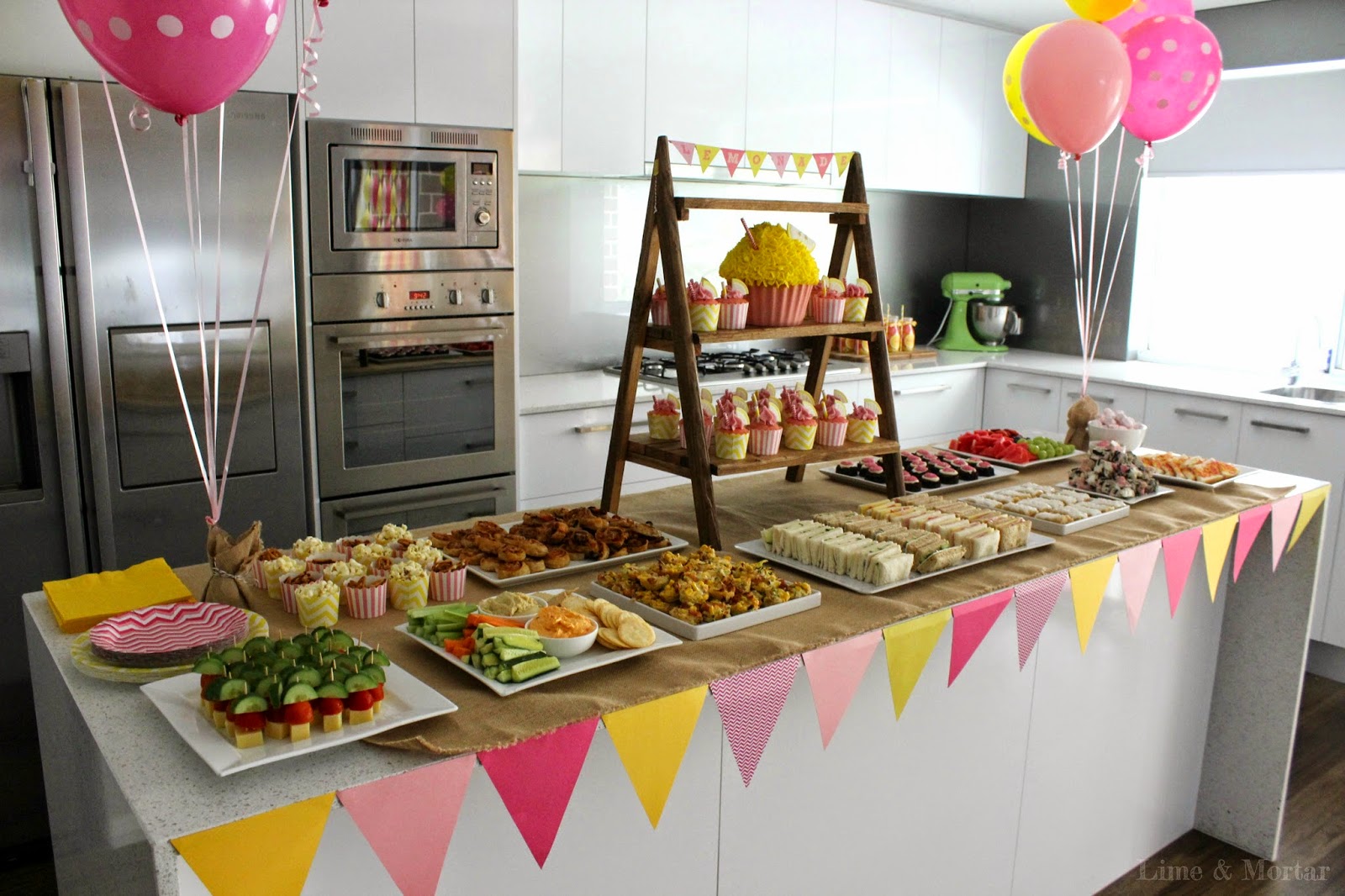 Lime & Mortar: Kids Parties: Lemonade Stand Party