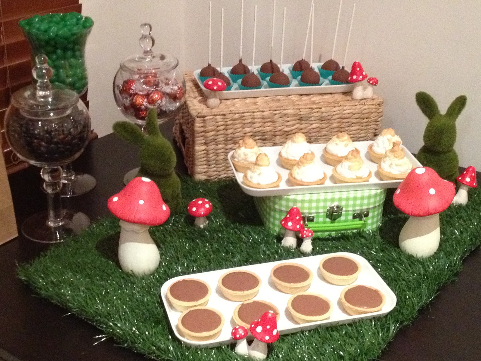 The Inspired Occasion Woodlands Inspired Party Edibles and Props