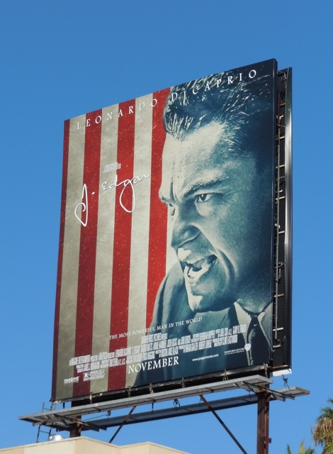 J Edgar billboard