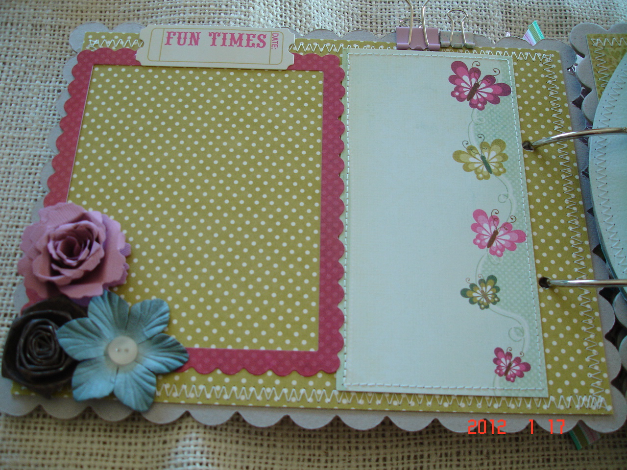 Scrapbooking by Phyllis Premade Scrapbook Chipboard ALbum *Memories*