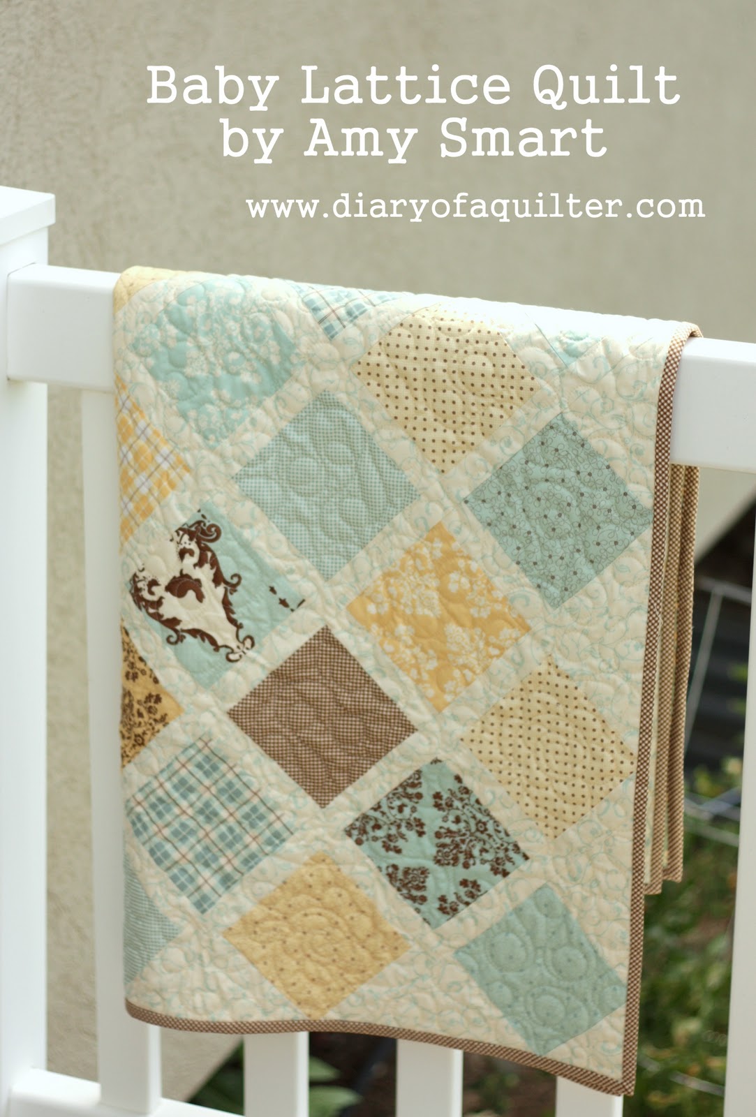 New Baby Quilt Tutorial Diary of a Quilter a quilt blog
