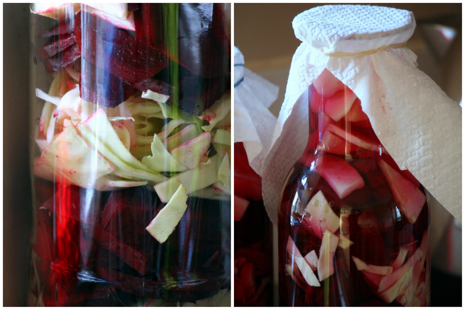 Senses in the kitchen Fermented vegetable juice