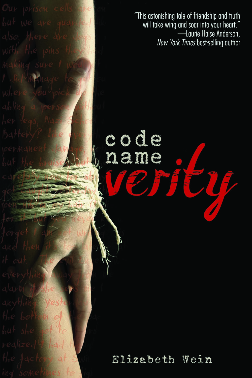 Sarah Laurence Code Name Verity by Elizabeth Wein