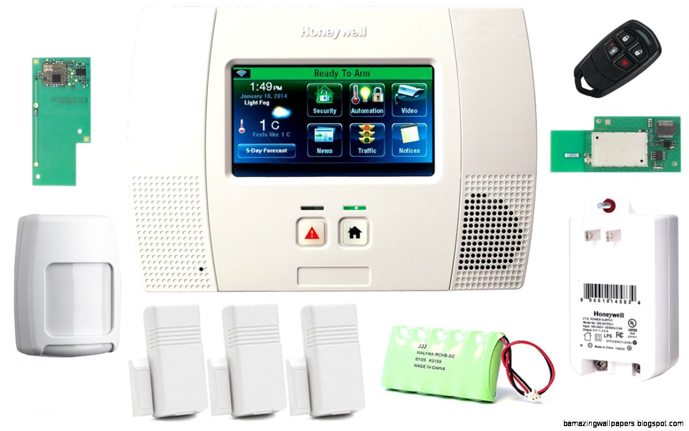 Honeywell Wireless Lynx Touch L5200 Home Automation Honeywell Wireless Lynx Touch L5200 Home Automation