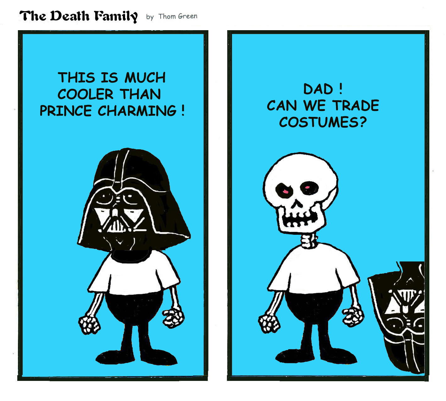 The Death Family by Thom Green Cartoon #24