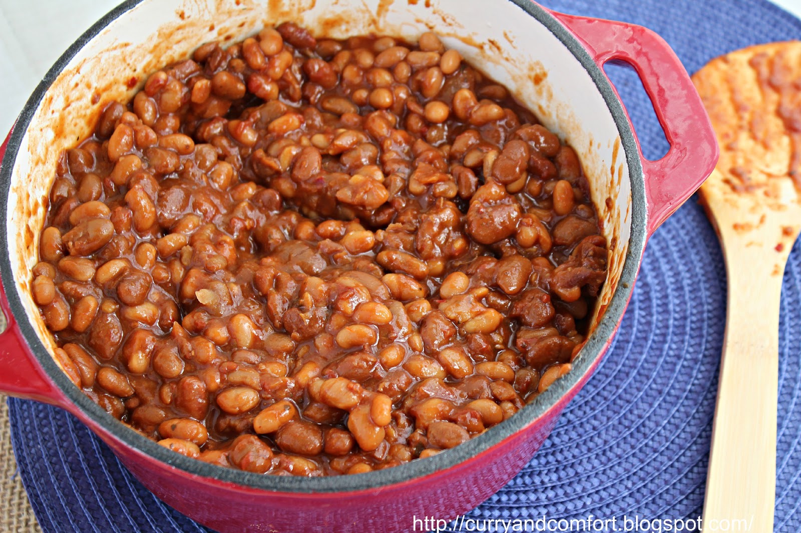 Kitchen Simmer Slow Cooker Vegetarian Baked Beans