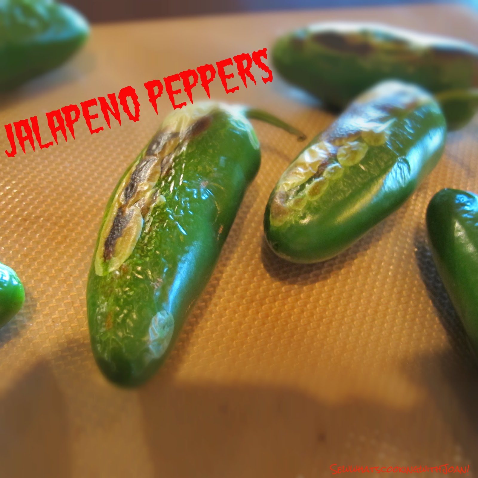Sew what's cooking with Joan! Nibble, nibble Jalapeno crackers!