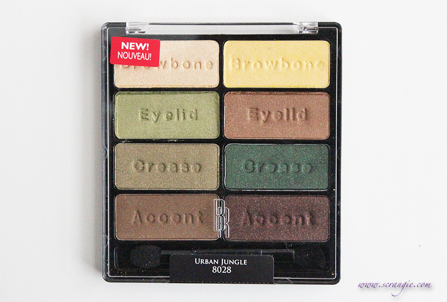 Scrangie Black Radiance Eye Appeal Eyeshadow Palette in Urban Jungle