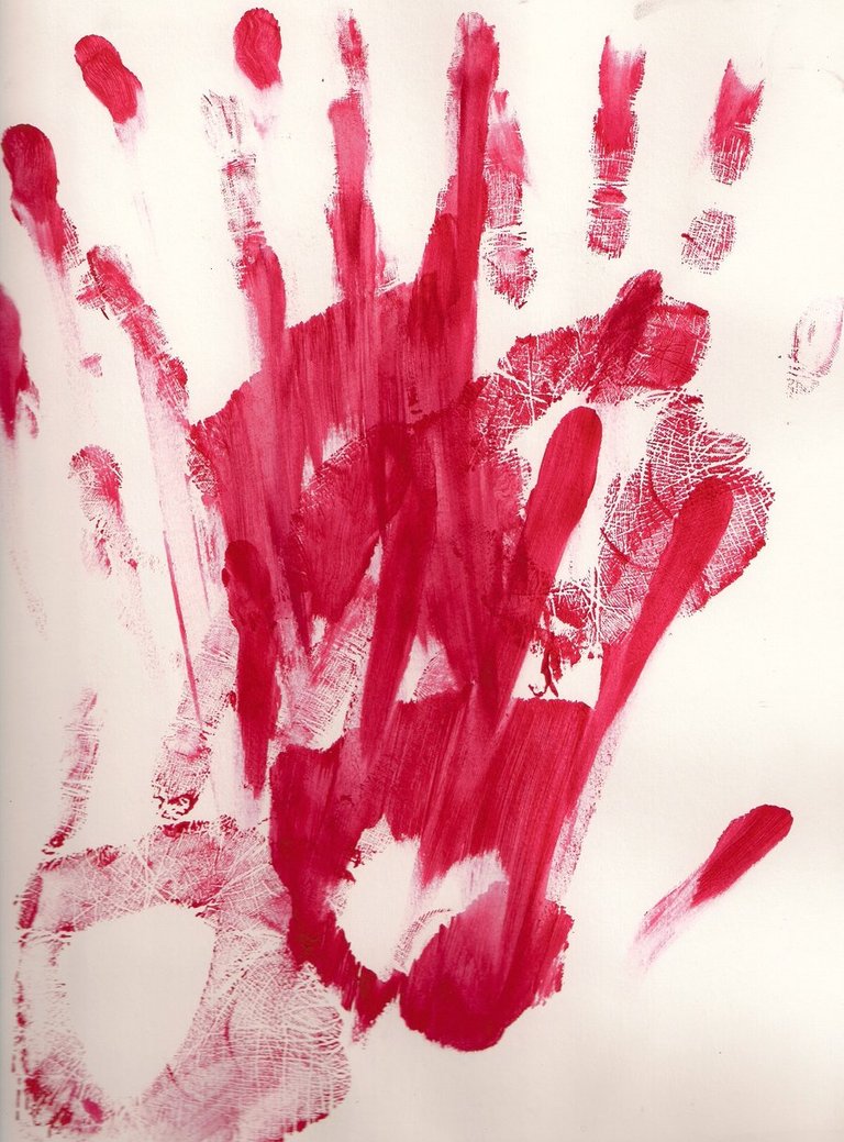 Hands Blood