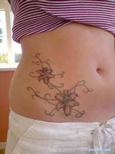 Amazing Hip Tattoos for Girls 2012