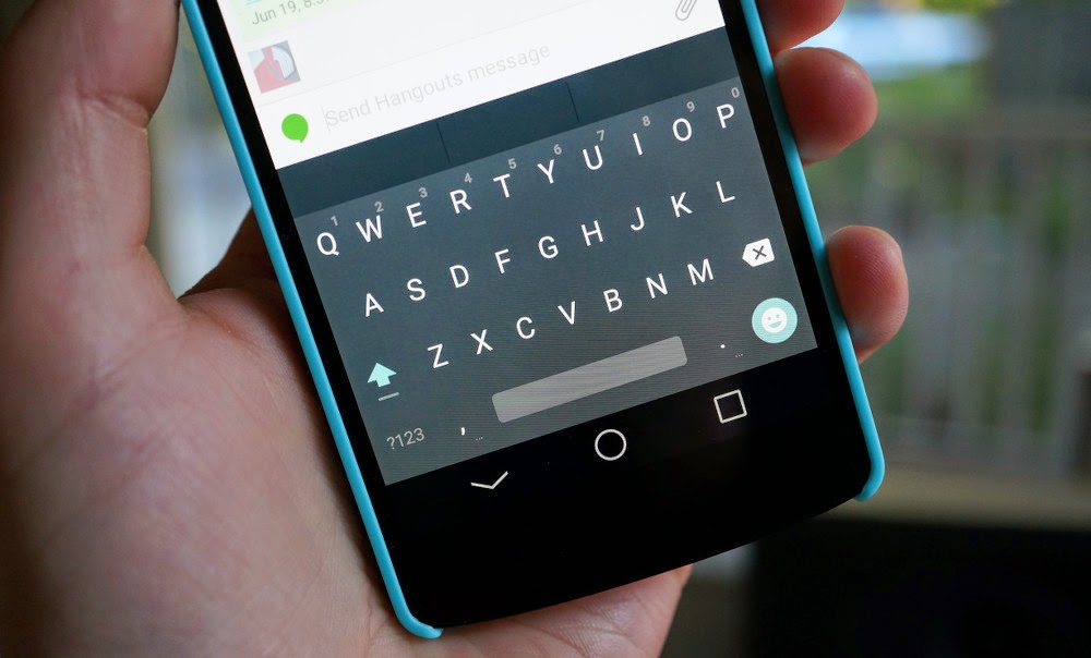 طريقة الحصول على لوحة مفاتيح أندرويد الجديدة Android L
