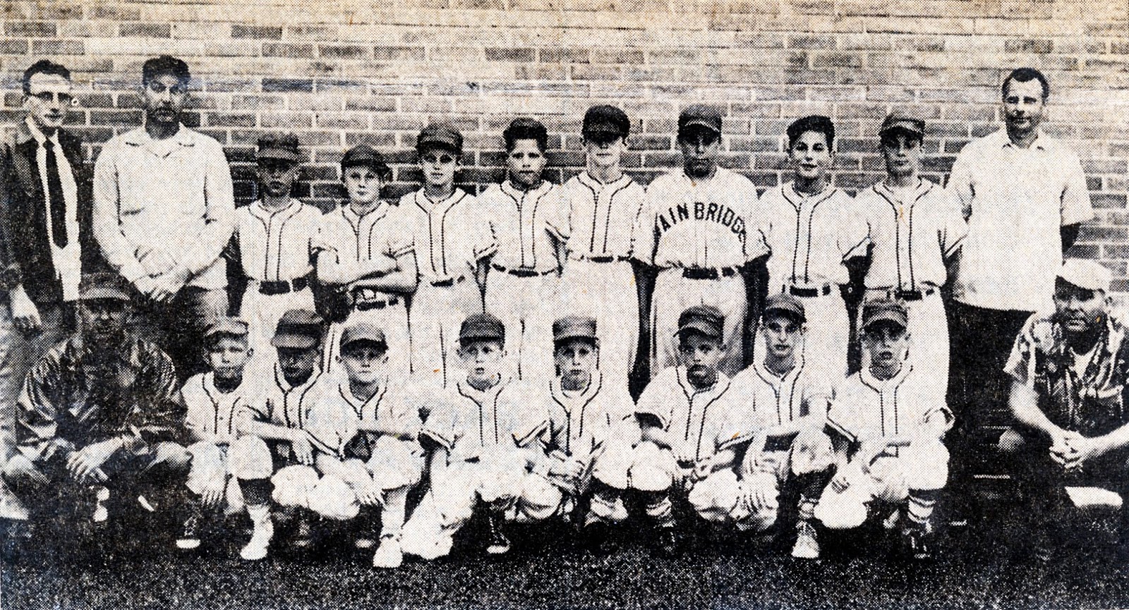 Local History Notes Miscellaneous, Undefeated Little League Team 1961