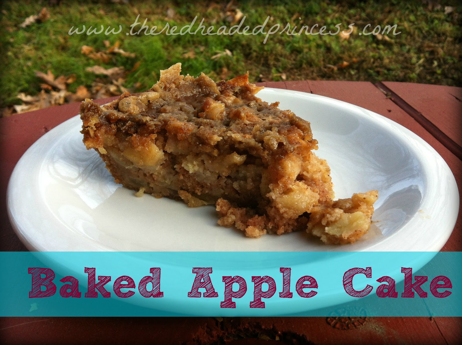 Baked Apple Cake