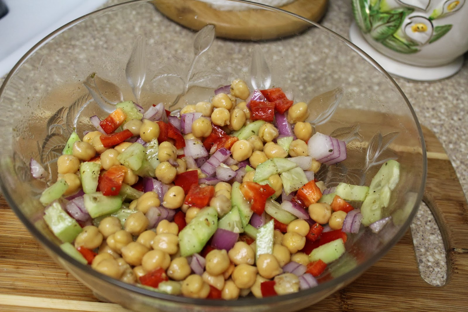 Yaudy's Style Goya Chickpea Salad