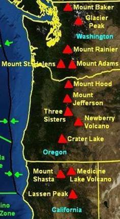 Cascade Volcanic Arc