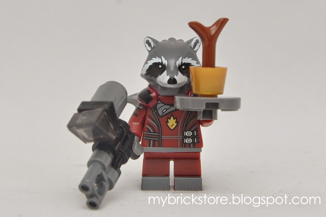 LEGO Marvel GotG Rocket Raccoon (5002145) Polybag.