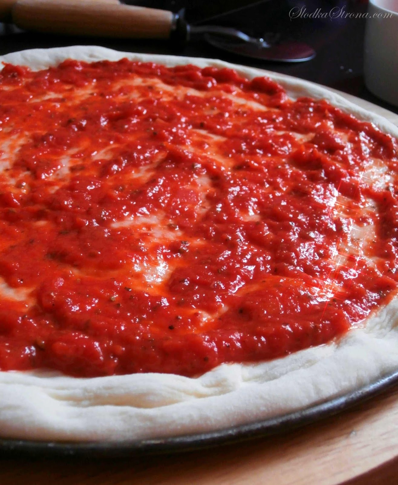 Sos Pomidorowy do Pizzy - Przepis - Słodka Strona