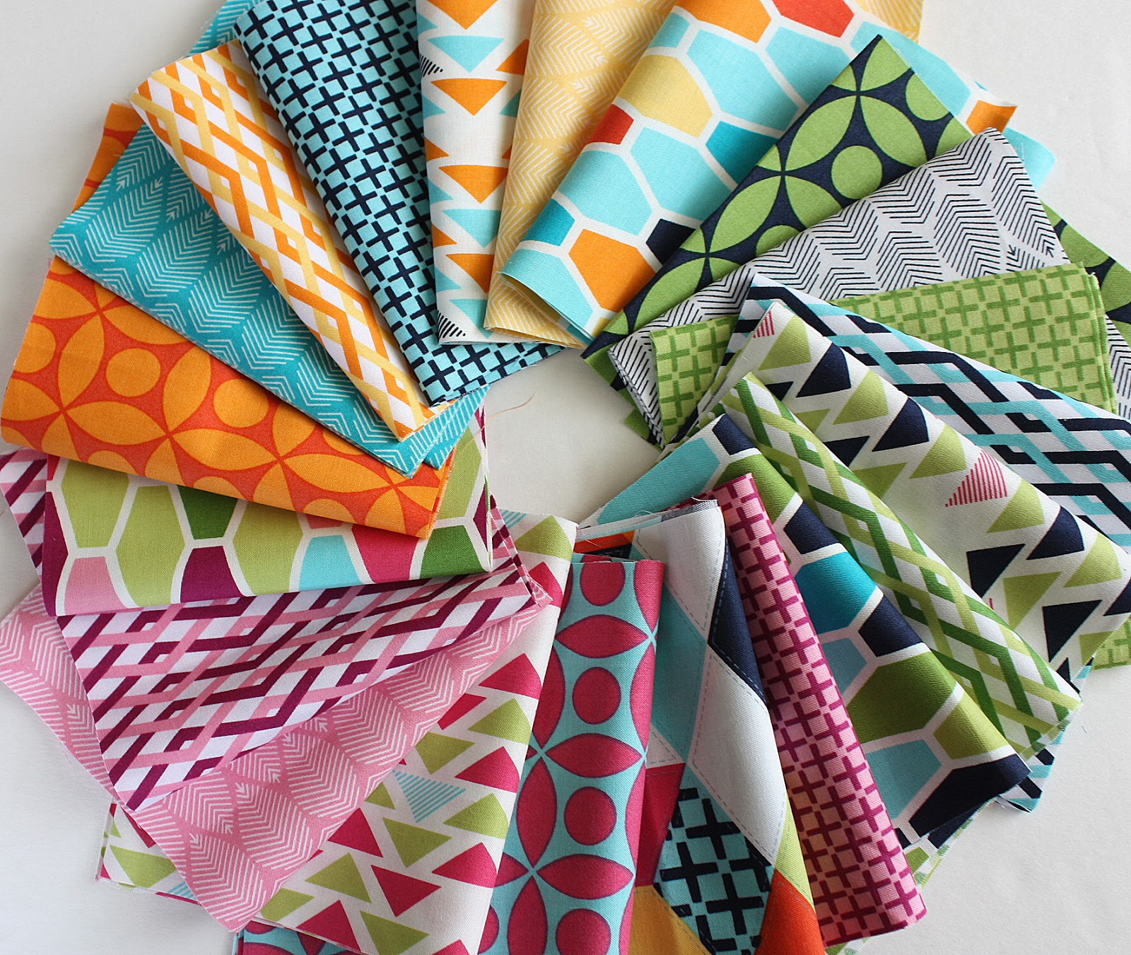 New Fabric Collection Technicolor Diary of a Quilter a quilt blog