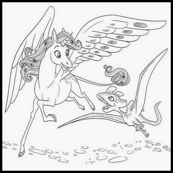 Ausmalbilder zum Ausdrucken Ausmalbilder Mia Und Me