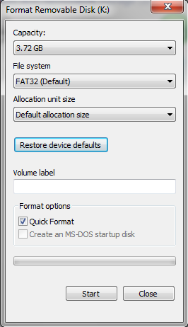 Install Windows 7, Vista And XP From USB