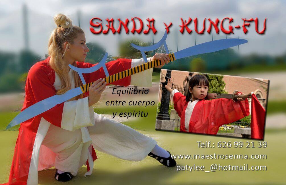 Clases de Kung-Fu y Sanda Azuqueca de Henares - Alcala de Henares - GrandMaster Senna y Paty-Lee.