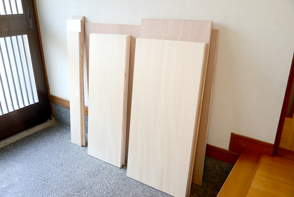 DIY lover 床の間収納 可動棚の取り付け 3