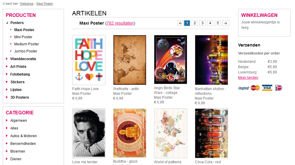 Poster Absolute satisfaction