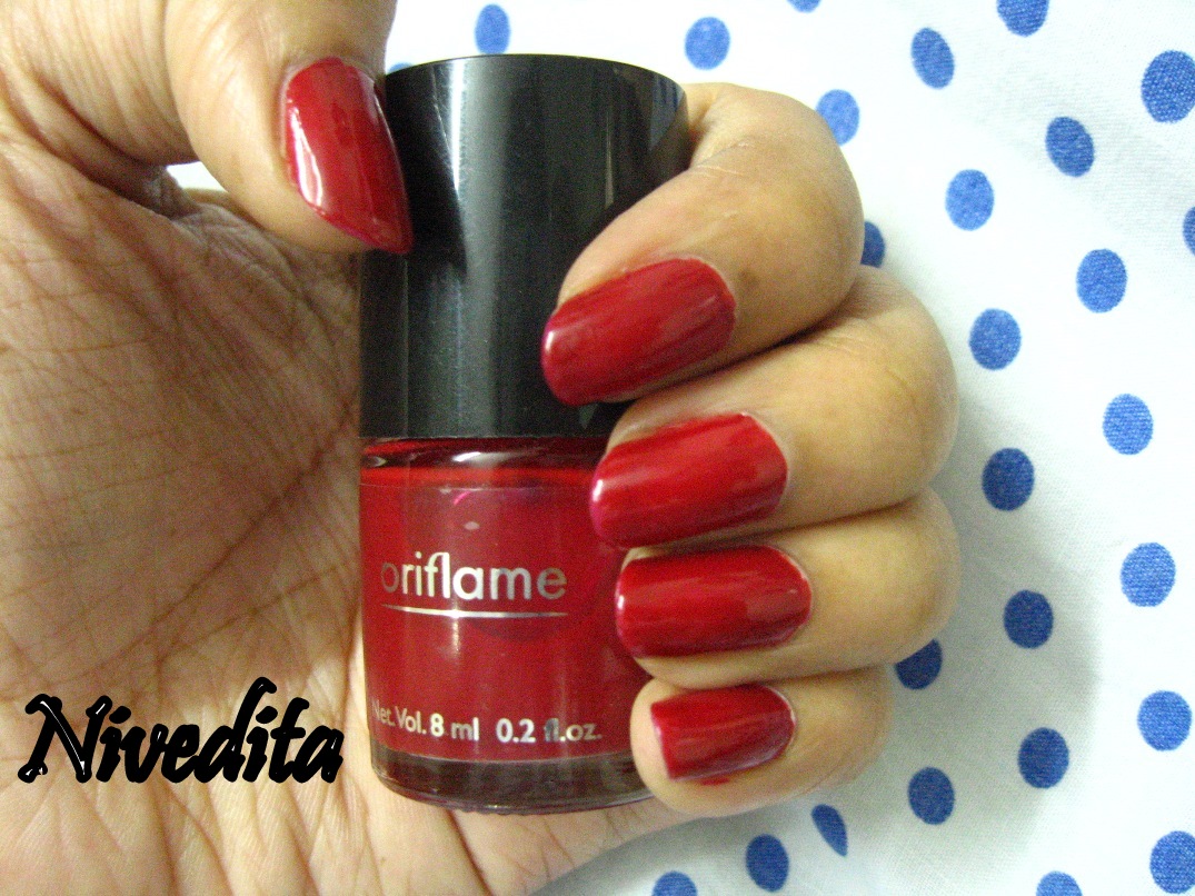 Oriflame Pure Color Nail Paint NOTD and Review