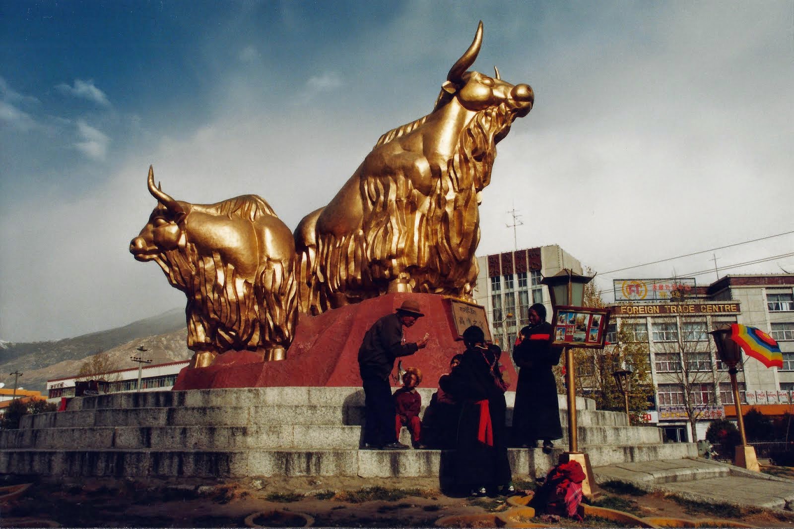 Downtown Lhasa