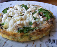 Easy Egg White Frittata from Top Ate on Your Plate
