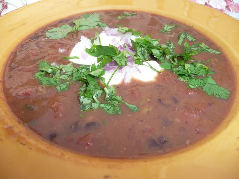Everyday Dutch Oven Easy Black Bean Soup