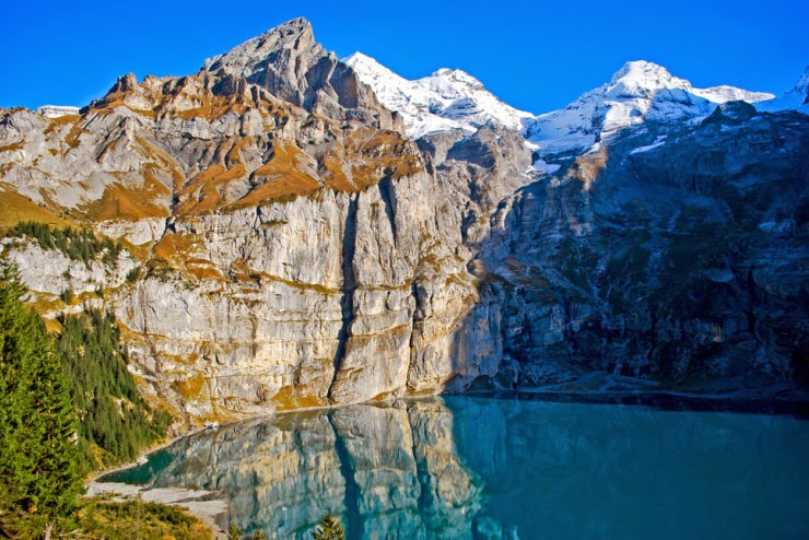 Amazing Landscapes and All Year Round Activities at Oeschinen Lake, Switzerland Amazing Landscapes and All Year Round Activities at Oeschinen Lake, Switzerland