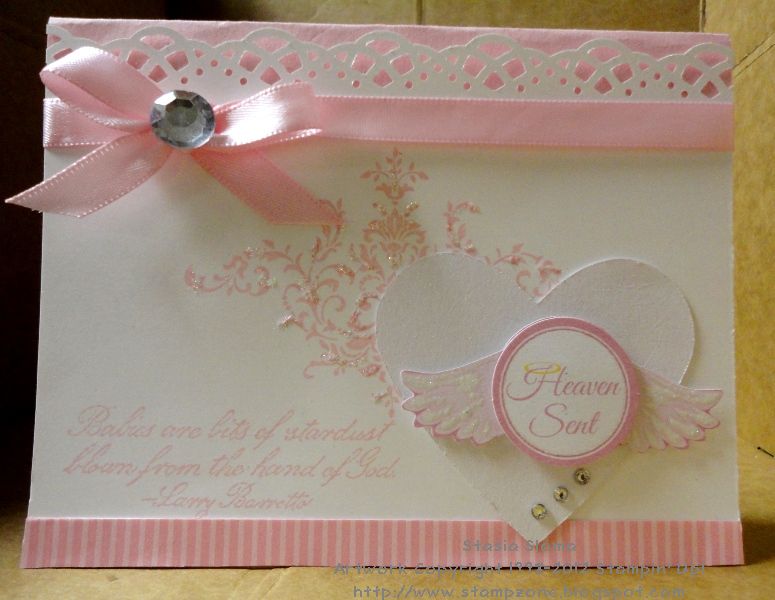 Stampin' & Scrappin' with Stasia Baby Shower Cards