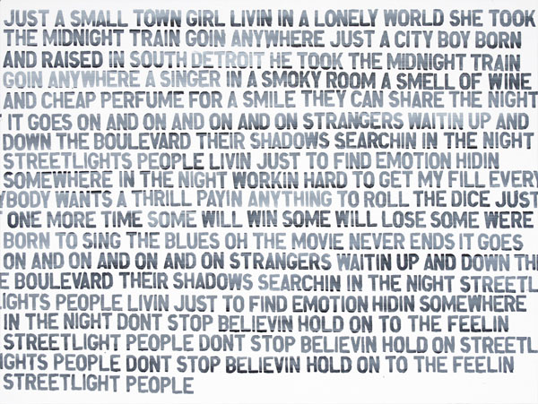 Music Lyric Art