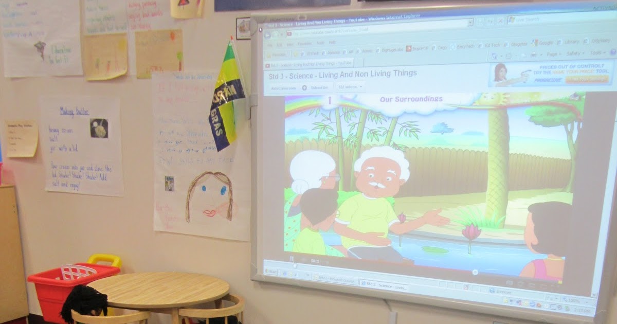 Kindergarten is "Kool": Living and Nonliving Things