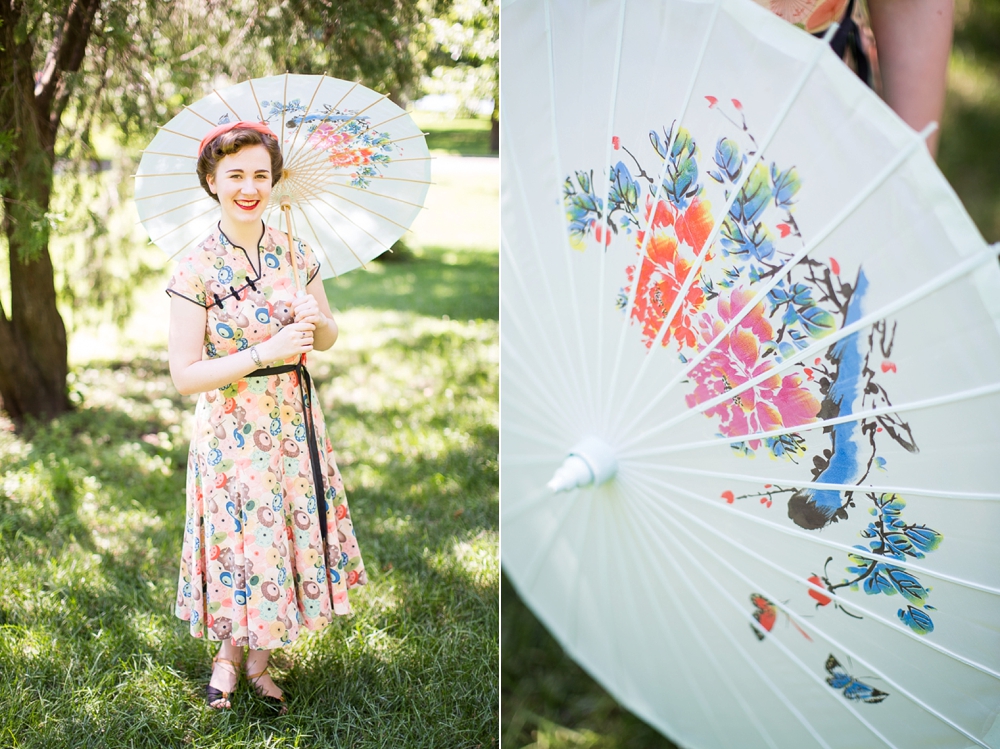 Mode de Lis · Chinese Parasol Dress