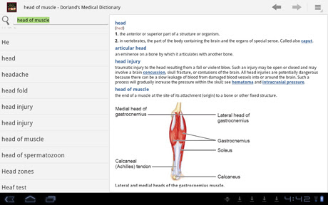 [Android] Từ điển Bách khoa Y học Dorland 32e