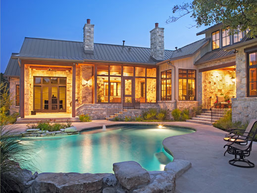 Casa Estilo Fazenda - Fim de Tarde