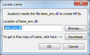 lame for audacity
