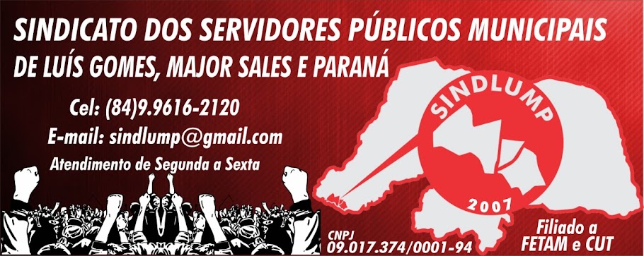 Sindicato dos Servidores Públicos Municipais de Luís Gomes, Major Sales e Paraná - SINDLUMP