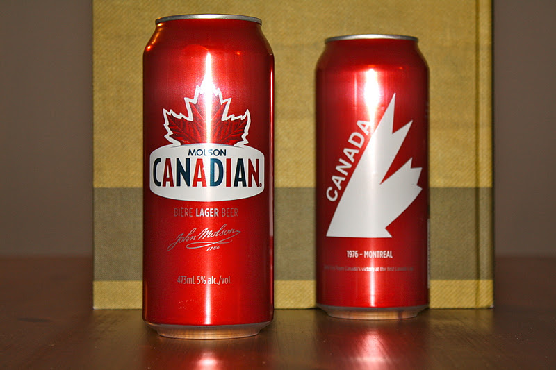 The lone biker Beer Friday. Molson Canadian