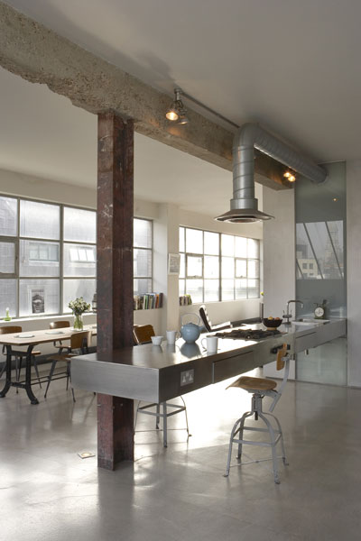 Industrial Loft Kitchen Industrial Loft Kitchen