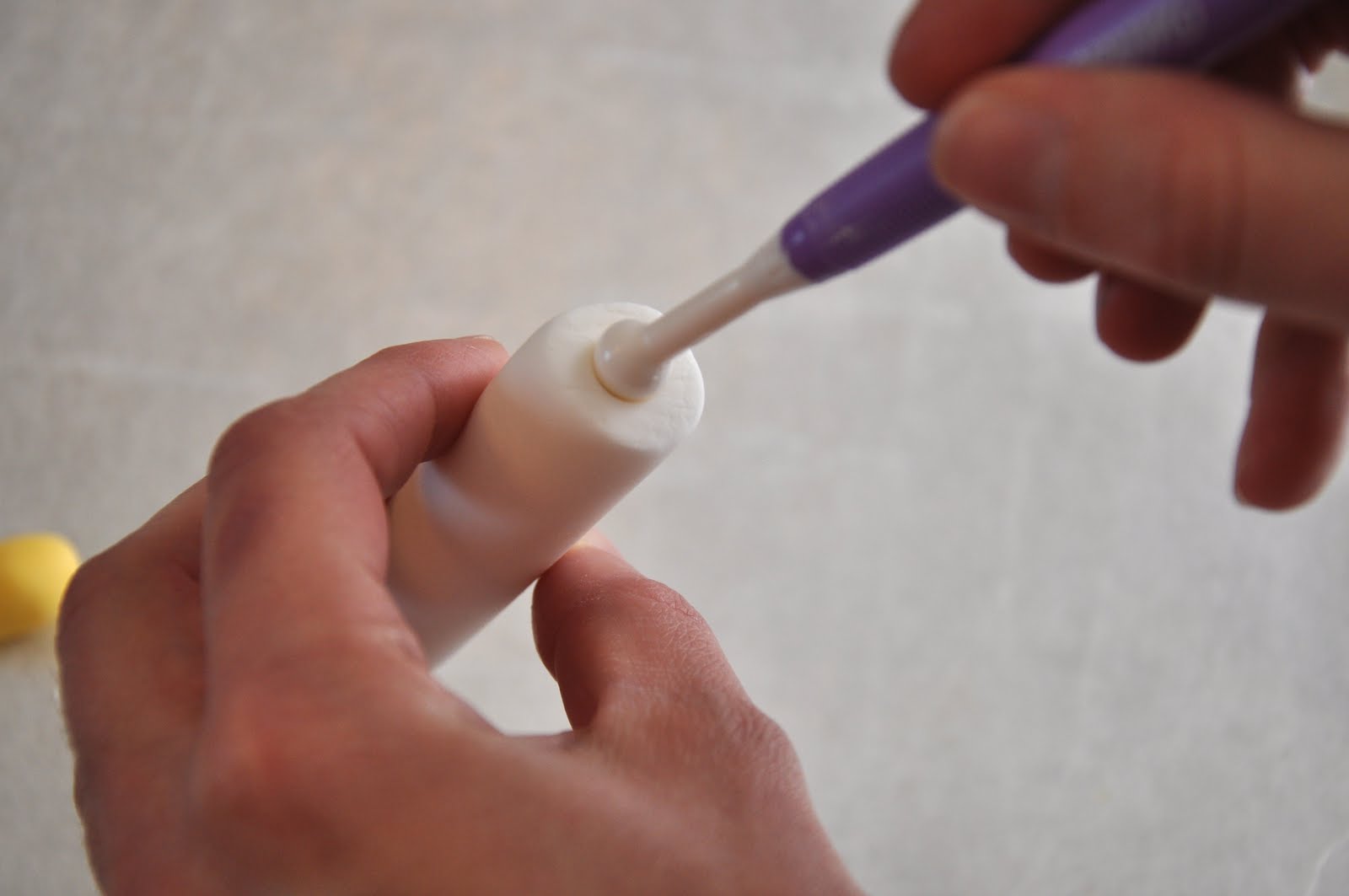 Baking In Faith Fondant Candle