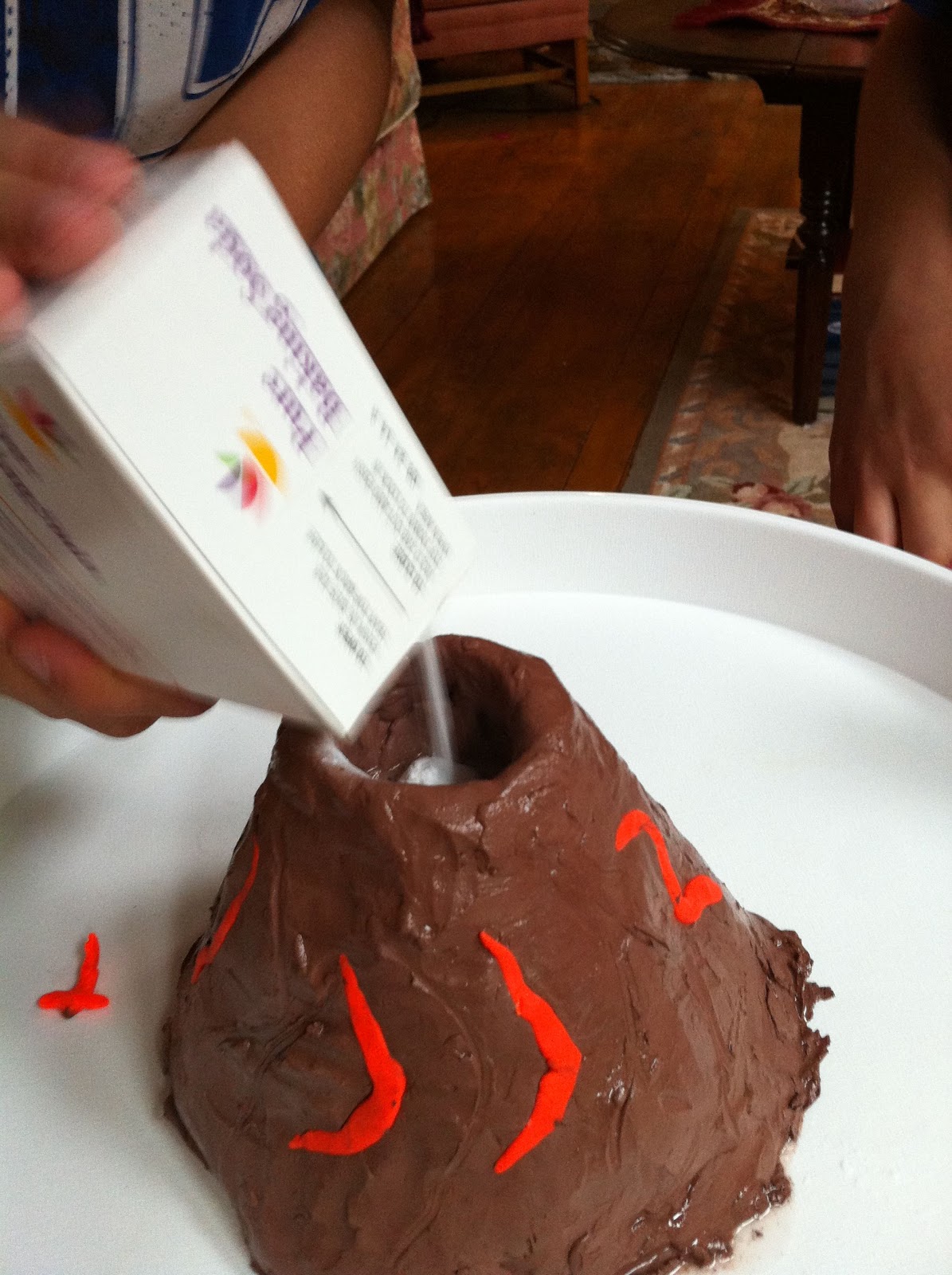 The Lunch Lady Homemade Volcanoes